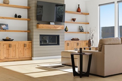 As you are welcomed into your tucked-in private entry courtyard on The Ledges Golf Club in Utah - for sale on GolfHomes.com, golf home, golf lot