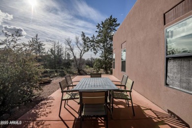 Stunning single-level 3 bed, 2.5 bath Sedona home with on Canyon Mesa Country Club in Arizona - for sale on GolfHomes.com, golf home, golf lot