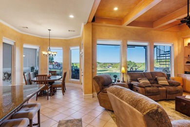 This stunning, custom-built two-story home is perched on Apple on Ram Rock Golf Course in Texas - for sale on GolfHomes.com, golf home, golf lot