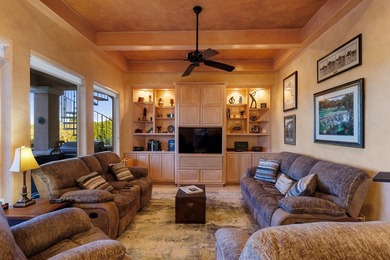 This stunning, custom-built two-story home is perched on Apple on Ram Rock Golf Course in Texas - for sale on GolfHomes.com, golf home, golf lot