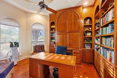 This stunning, custom-built two-story home is perched on Apple on Ram Rock Golf Course in Texas - for sale on GolfHomes.com, golf home, golf lot