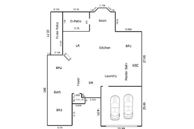 Expansive golf course view from the back yard of this home on Burning Ridge Golf Course in South Carolina - for sale on GolfHomes.com, golf home, golf lot