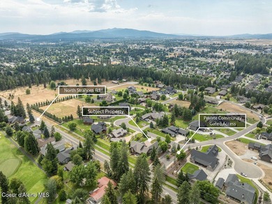 High-end gated location golf cart distance to Hayden Lake CC on Avondale Golf and Tennis Club in Idaho - for sale on GolfHomes.com, golf home, golf lot