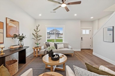 Beautiful new construction by Aby Homes LLC, ideally situated on on Hunters Point Golf Club in Idaho - for sale on GolfHomes.com, golf home, golf lot