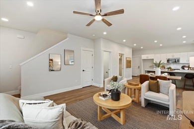 Beautiful new construction by Aby Homes LLC, ideally situated on on Hunters Point Golf Club in Idaho - for sale on GolfHomes.com, golf home, golf lot