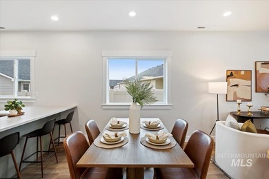 Beautiful new construction by Aby Homes LLC, ideally situated on on Hunters Point Golf Club in Idaho - for sale on GolfHomes.com, golf home, golf lot