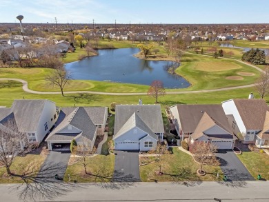 This exceptional home offers one of the finest views of the golf on The Links at Carillon in Illinois - for sale on GolfHomes.com, golf home, golf lot