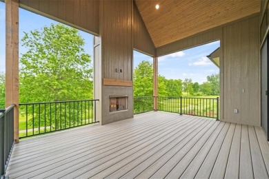 THE ELM by STONELEAF HOMES features a Wine Room, Wet Bar, Den on Shoal Creek Golf Course in Missouri - for sale on GolfHomes.com, golf home, golf lot