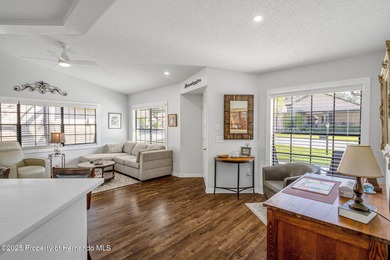 Updated detached villa in a pet friendly village with it's own on Timber Pines Golf Course in Florida - for sale on GolfHomes.com, golf home, golf lot