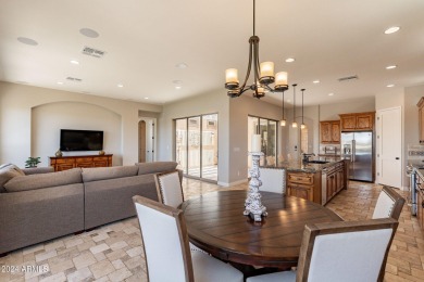 This Positano floorplan creates the perfect indoor and outdoor on Encanterra Country Club in Arizona - for sale on GolfHomes.com, golf home, golf lot