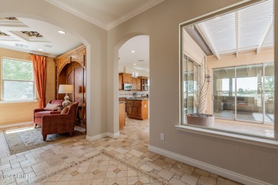 This Positano floorplan creates the perfect indoor and outdoor on Encanterra Country Club in Arizona - for sale on GolfHomes.com, golf home, golf lot