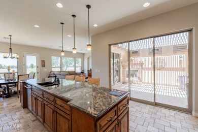 This Positano floorplan creates the perfect indoor and outdoor on Encanterra Country Club in Arizona - for sale on GolfHomes.com, golf home, golf lot