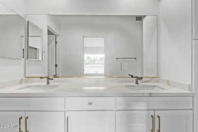 Tucked into a quiet cul-de-sac in the exclusive gated community on Gainey Ranch Golf Club in Arizona - for sale on GolfHomes.com, golf home, golf lot