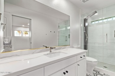 Tucked into a quiet cul-de-sac in the exclusive gated community on Gainey Ranch Golf Club in Arizona - for sale on GolfHomes.com, golf home, golf lot