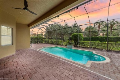 Rarely available and move-in ready, this Sandpiper model in on Estero Country Club in Florida - for sale on GolfHomes.com, golf home, golf lot