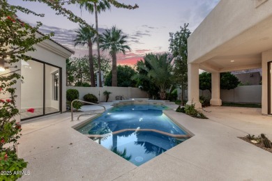 Tucked into a quiet cul-de-sac in the exclusive gated community on Gainey Ranch Golf Club in Arizona - for sale on GolfHomes.com, golf home, golf lot