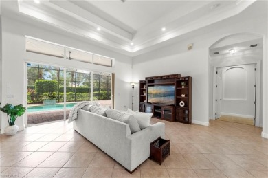 Rarely available and move-in ready, this Sandpiper model in on Estero Country Club in Florida - for sale on GolfHomes.com, golf home, golf lot