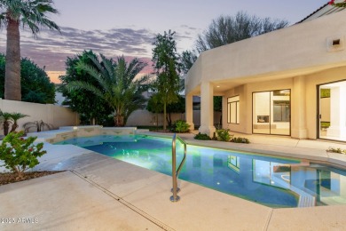 Tucked into a quiet cul-de-sac in the exclusive gated community on Gainey Ranch Golf Club in Arizona - for sale on GolfHomes.com, golf home, golf lot