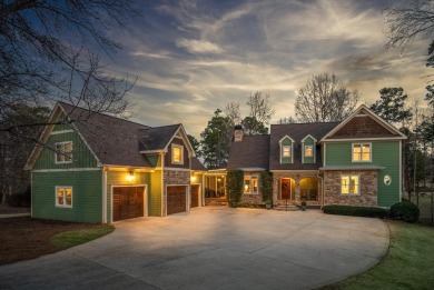 Welcome to this charming 6 BR/4.5 BA Craftsman style home on Harbor Club Golf and Country Club in Georgia - for sale on GolfHomes.com, golf home, golf lot
