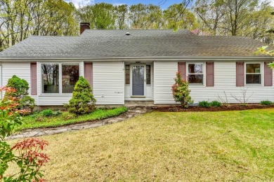 Contemporary Cape with a mid-century vibe!  Expansive open on Westborough Country Club in Massachusetts - for sale on GolfHomes.com, golf home, golf lot