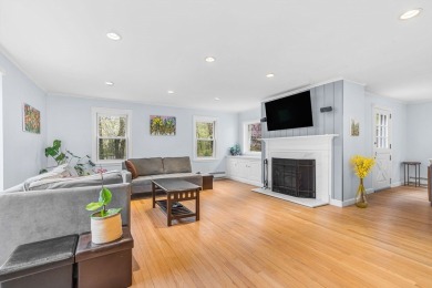 Contemporary Cape with a mid-century vibe!  Expansive open on Westborough Country Club in Massachusetts - for sale on GolfHomes.com, golf home, golf lot