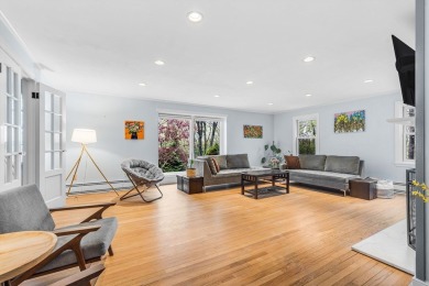 Contemporary Cape with a mid-century vibe!  Expansive open on Westborough Country Club in Massachusetts - for sale on GolfHomes.com, golf home, golf lot