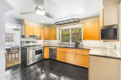 Contemporary Cape with a mid-century vibe!  Expansive open on Westborough Country Club in Massachusetts - for sale on GolfHomes.com, golf home, golf lot