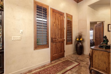 Gated courtyard leads you into a spacious, split floor plan on Bloomington Country Club in Utah - for sale on GolfHomes.com, golf home, golf lot