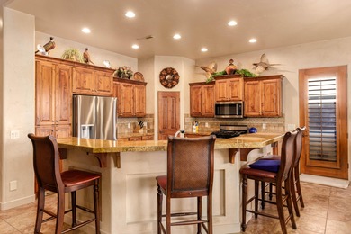 Gated courtyard leads you into a spacious, split floor plan on Bloomington Country Club in Utah - for sale on GolfHomes.com, golf home, golf lot