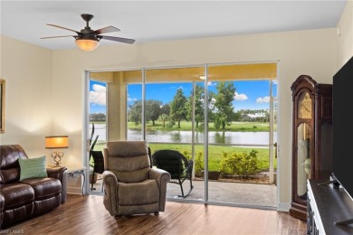 Elegant and turnkey 3 Bedroom/2 bath end unit condo on the first on Miromar Lakes Golf Club in Florida - for sale on GolfHomes.com, golf home, golf lot