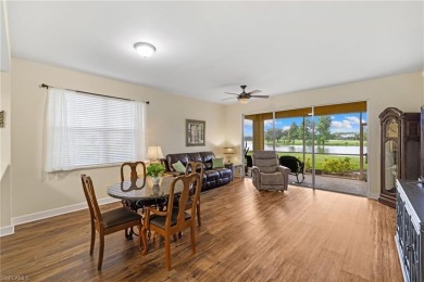 Elegant and turnkey 3 Bedroom/2 bath end unit condo on the first on Miromar Lakes Golf Club in Florida - for sale on GolfHomes.com, golf home, golf lot