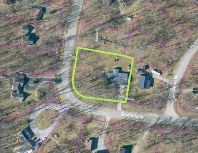 Double Lot, Year round home on private, wooded setting. Located on Burning Oak Country Club in Michigan - for sale on GolfHomes.com, golf home, golf lot