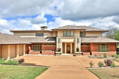 STUNNING CUSTOM PRAIRIE STYLE FRANK LLOYD WRIGHT DESIGN HOME BY on Mira Vista Country Club in Texas - for sale on GolfHomes.com, golf home, golf lot