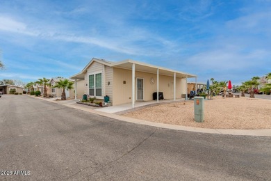 Welcome home! Check out this charming single-level manufactured on Pueblo Golf Course in Arizona - for sale on GolfHomes.com, golf home, golf lot