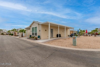 Welcome home! Check out this charming single-level manufactured on Pueblo Golf Course in Arizona - for sale on GolfHomes.com, golf home, golf lot