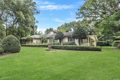 Entertainer's delight! True Locust Valley Charmer. Brick columns on The Creek Club in New York - for sale on GolfHomes.com, golf home, golf lot