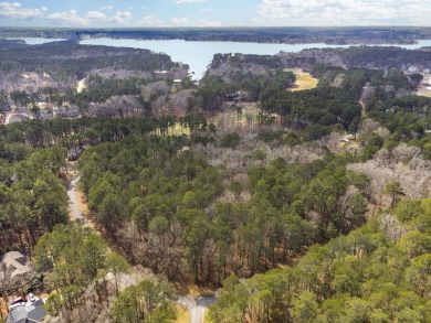 Beautifully wooded, level, .96 acre lot in The Landing, Reynolds on Reynolds Lake Oconee - The Landing in Georgia - for sale on GolfHomes.com, golf home, golf lot