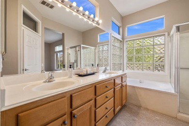 This rare Casablanca floorplan has A NEW HVAC SYSTEM IN 2022, a on Mountain Vista Golf Course At Sun City Palm Desert in California - for sale on GolfHomes.com, golf home, golf lot