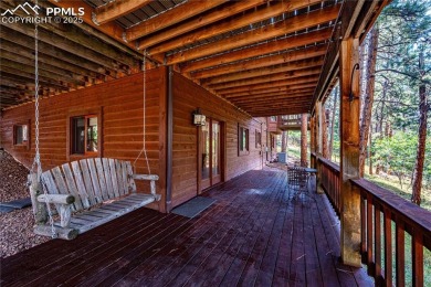 Nestled among towering pines in the prestigious Perry Park golf on Perry Park Country Club in Colorado - for sale on GolfHomes.com, golf home, golf lot