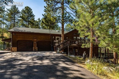 Nestled among towering pines in the prestigious Perry Park golf on Perry Park Country Club in Colorado - for sale on GolfHomes.com, golf home, golf lot