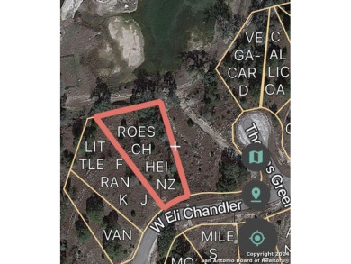 Build your dream home here! Amazing .4 acre lot backing to on Vaaler Creek Golf Club in Texas - for sale on GolfHomes.com, golf home, golf lot