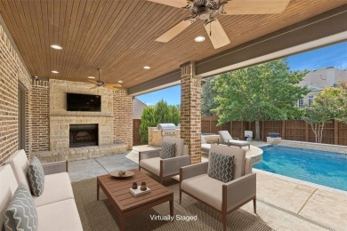Beautifully designed with remarkable attention to detail, this on The Lakes at Castle Hill Golf Club in Texas - for sale on GolfHomes.com, golf home, golf lot