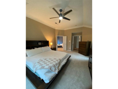 This single-story home, situated in a cul-de-sac, features three on The Golf Club at Fossil Creek in Texas - for sale on GolfHomes.com, golf home, golf lot