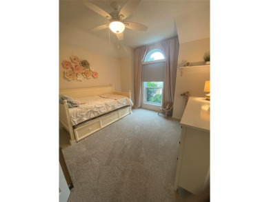 This single-story home, situated in a cul-de-sac, features three on The Golf Club at Fossil Creek in Texas - for sale on GolfHomes.com, golf home, golf lot