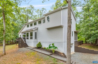 Step inside this spacious, contemporary home filled with soaring on Lake Monticello Golf Course in Virginia - for sale on GolfHomes.com, golf home, golf lot