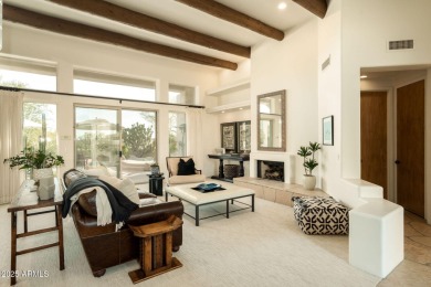 Set within The Heights of the prestigious guard-gated community on Desert Highlands Golf Club in Arizona - for sale on GolfHomes.com, golf home, golf lot