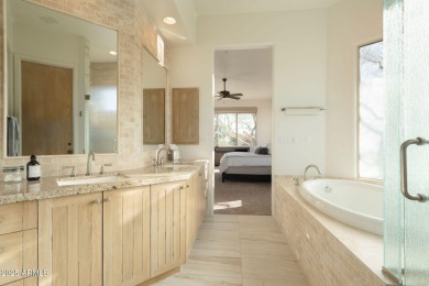 Set within The Heights of the prestigious guard-gated community on Desert Highlands Golf Club in Arizona - for sale on GolfHomes.com, golf home, golf lot