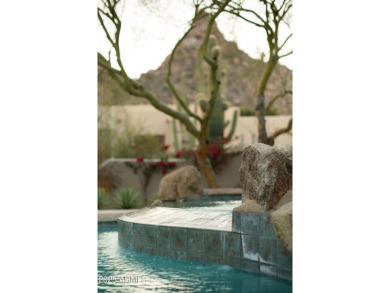 Set within The Heights of the prestigious guard-gated community on Desert Highlands Golf Club in Arizona - for sale on GolfHomes.com, golf home, golf lot