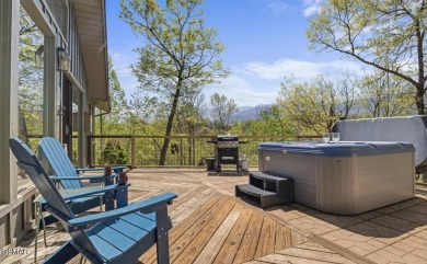 Charming Turn-Key Cabin in Gatlinburg's Premier Cobbly Nob on Bent Creek Golf Course in Tennessee - for sale on GolfHomes.com, golf home, golf lot