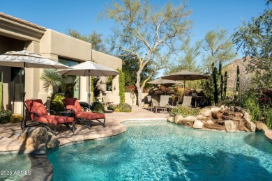 Set within The Heights of the prestigious guard-gated community on Desert Highlands Golf Club in Arizona - for sale on GolfHomes.com, golf home, golf lot